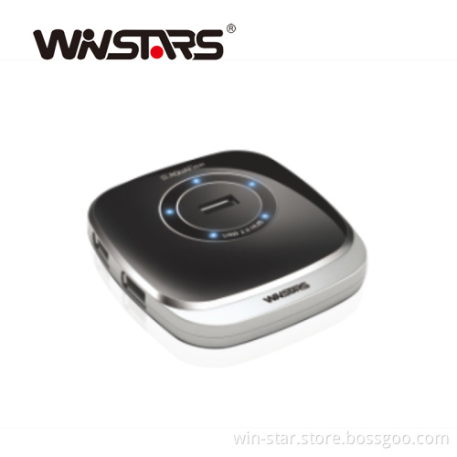 Hot swappable and portable 480Mbps 4 port usb 2.0 hub